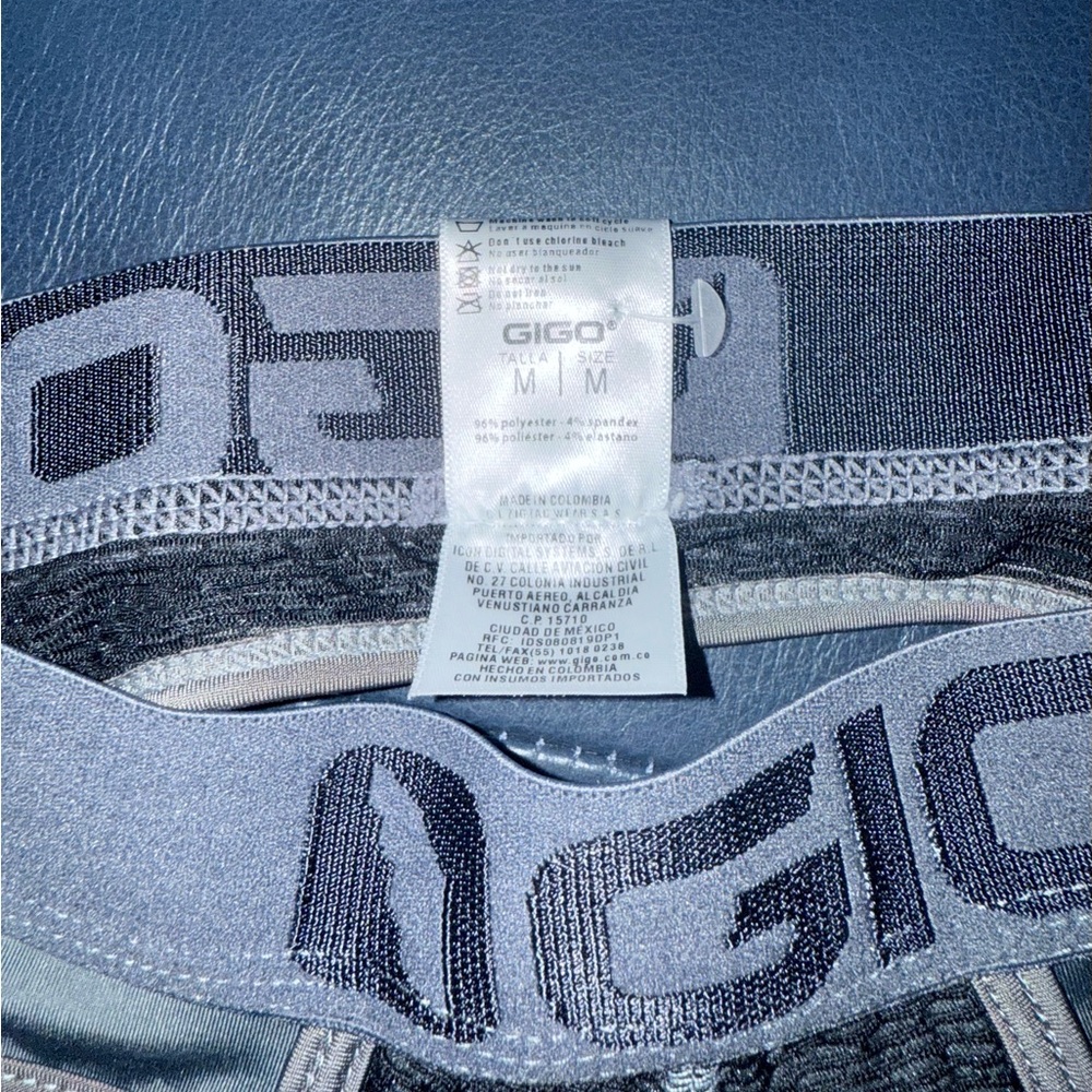 GIGO Sporty Gray Jock Briefs with Breathable Mesh Design - Picture 2 of 7